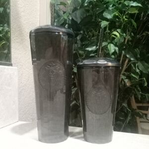 Starbucks Grey Marble Dome Venti Tumbler Set